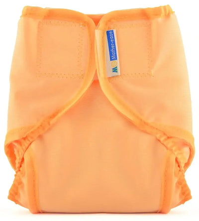 Mother-ease| Rikki Wrap Nappy Cover Orange | Earthlets.com |  | reusable nappies nappy covers