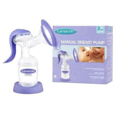 Lansinoh| Manual Breast Pump | Earthlets.com |  | breast feeding & accessories